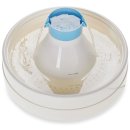Drinking fountain OASIS AURA for cats and dogs white-blue