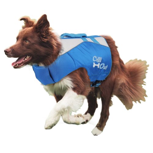 PETGARD Hundekühlweste Kühlweste Kühljacke Cooling Vest für Hunde für schnelle Abkühlung M 