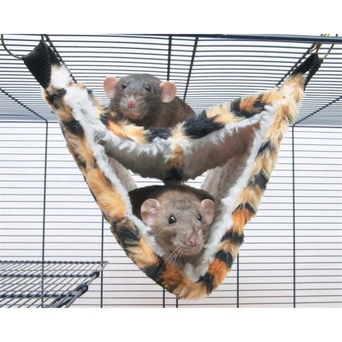 Hammock Tunnel hammock for rats and ferrets RELAX DE LUXE TUBE FAKE FUR