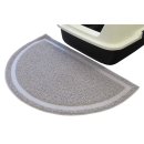 Semicircular mat for cat toilets Toilet mat Dirt trap mat