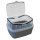 Transport box for small animals like hamsters, guinea pigs, rabbits etc. Grey