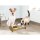 Futterstation Keramiknapf-Set Doppelnapf f&uuml;r Katzen und kleine Hunde 2 x 200 ml oder 2 x 400 ml
