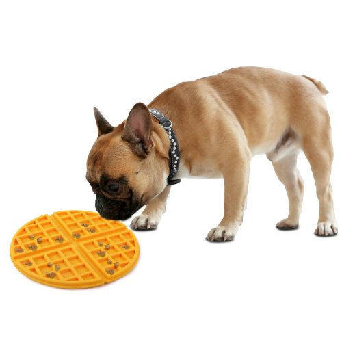 Delicious licking mat Mat with anti-snaking surface Diameter approx. 19 cm