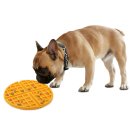 Delicious licking mat Mat with anti-snaking surface...