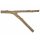 Bird perch Natural pepper wood seat branch Y-shape approx. 40 x 3.5 cm
