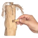 Bird Toy Natural Toy Treats Hide and Seek Trunk for Birds made of Wood
