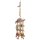 Bird Toy Parrot Toy Natural Toy made of Coconut, Sisal, Bamboo & Lava Stones