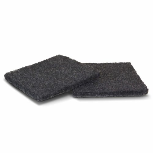 Replacement carbon filter suitable for designer retro litter tray in economy pack of 2