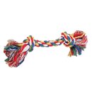 Dog toy knot rope rope play rope pull rope retrieval toy made of colourful cotton