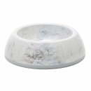 Non-slip food bowl Water bowl in noble marble look 600 ml