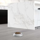 Non-slip food bowl Water bowl in noble marble look 600 ml