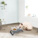 Feeding station double bowl for cats and small dogs 2 x...