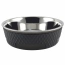 Dog bowl double walled food bowl water bowl made of...