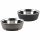 Dog bowl double walled food bowl water bowl made of stainless steel 350 ml, 850 ml or 1600 ml.
