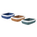 Tray litter tray cat litter tray with removable rim IRIZ