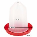 Feeding Trough Feeder Poultry Feeder for Chickens 1 or 3 litres