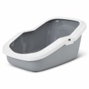 Litter tray litter tray with rim ASEO - 58 x 38 x 28 cm