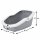 Litter tray litter tray with rim ASEO - 58 x 38 x 28 cm