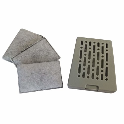 Replacement filter for drinking fountain VOLCANO (1 filter housing and 3 filters)